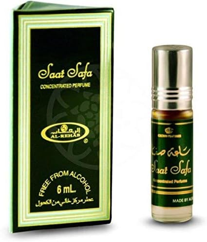 Saat Safa Fragrant Attar Roll on 6Ml Alcohol Free by Al Rehab