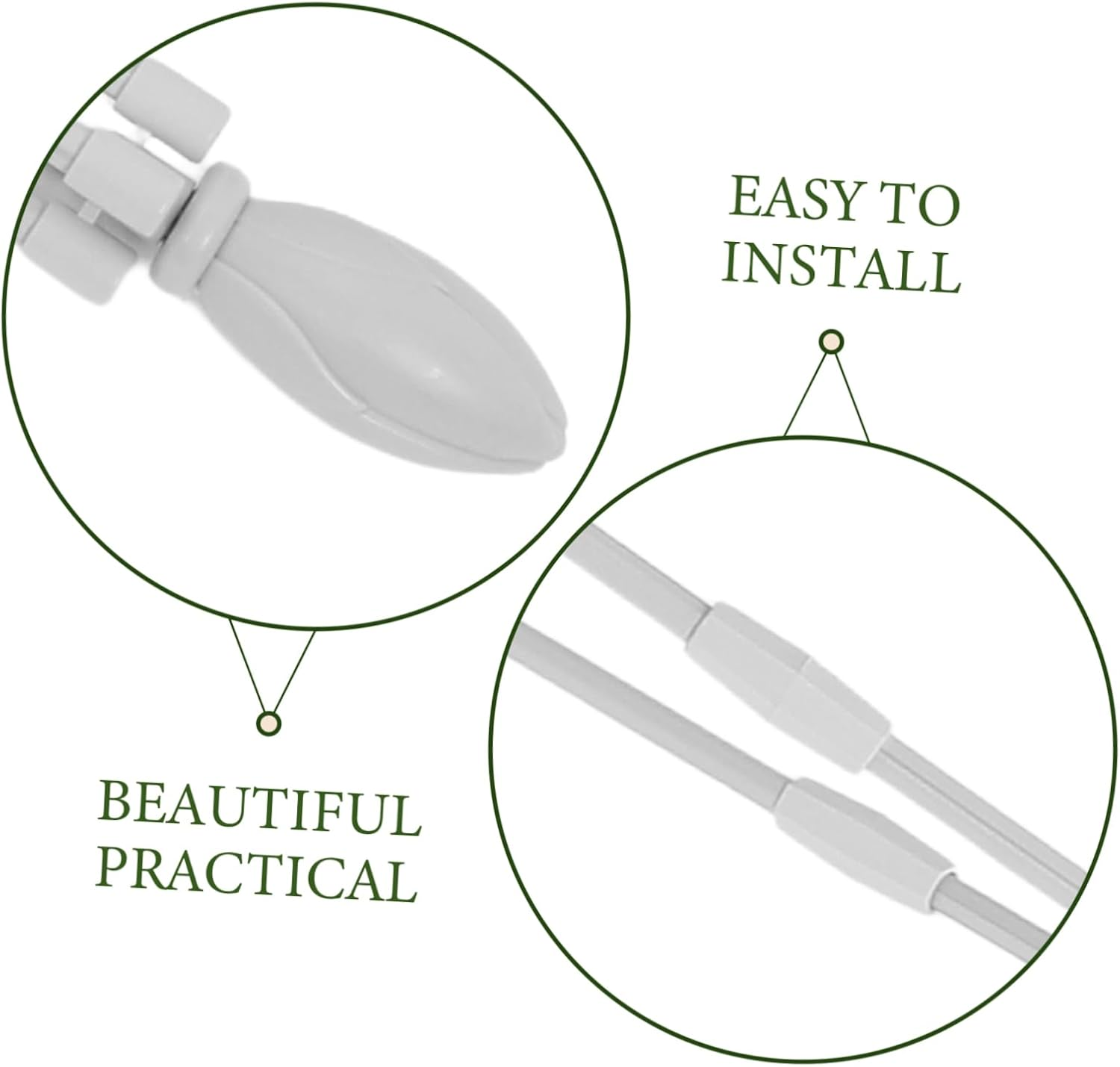 ORFOFE Sturdy Pergola Flower Stand for Outdoor Plant Support Trellis for Climbing Plants Gardening Accessories Decoration image number 3