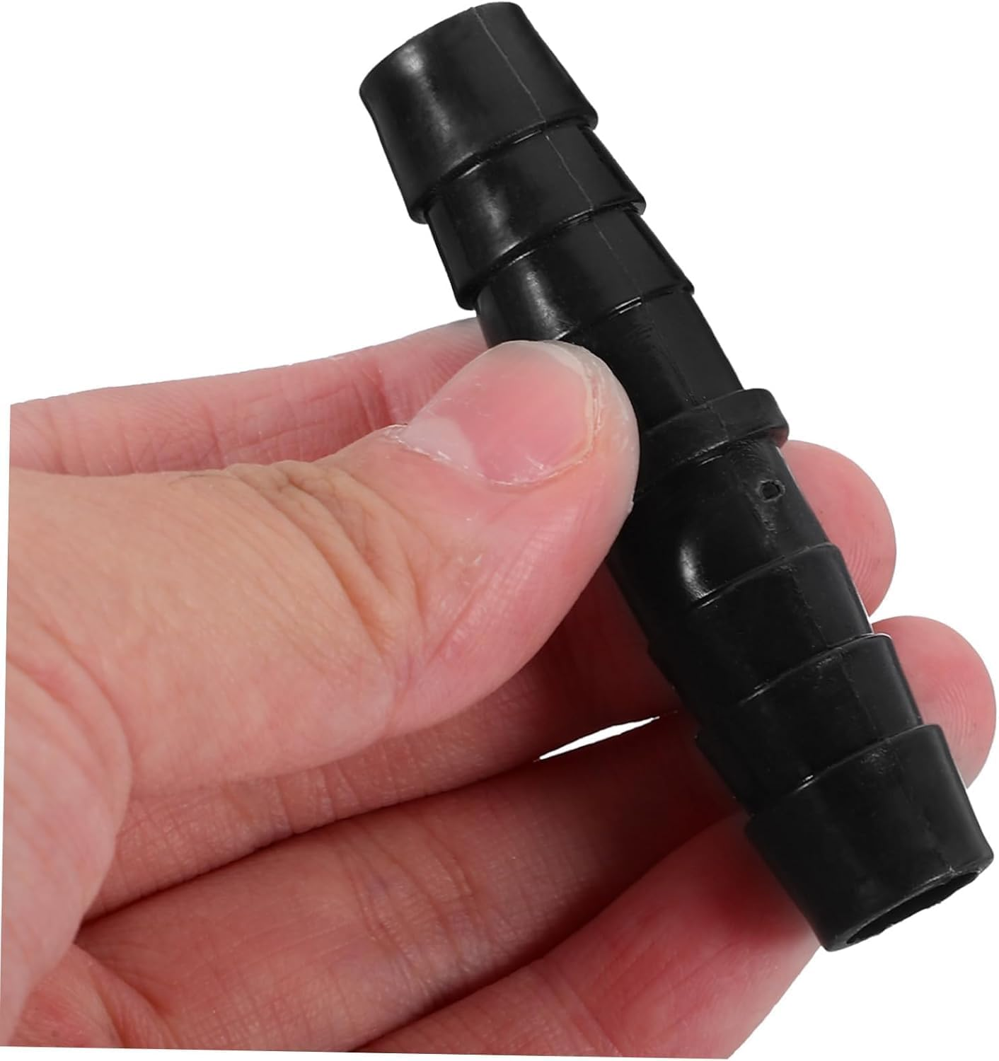 10Pcs Hose Barb Adapter Connectors 12Mm Barb Fittings for Garden Hose Quick Connect Hose Repair Connectors for Drip Irrigation and HVAC image number 6