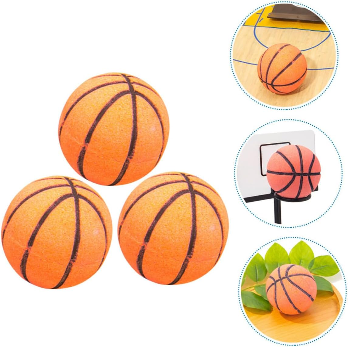 Obuyke 3Pcs Natural Sea Salt Bath Fragrant Bubble Bathing for Skin Exfoliation Moisturizing for Boys and Girls Friends Family Household Bathing