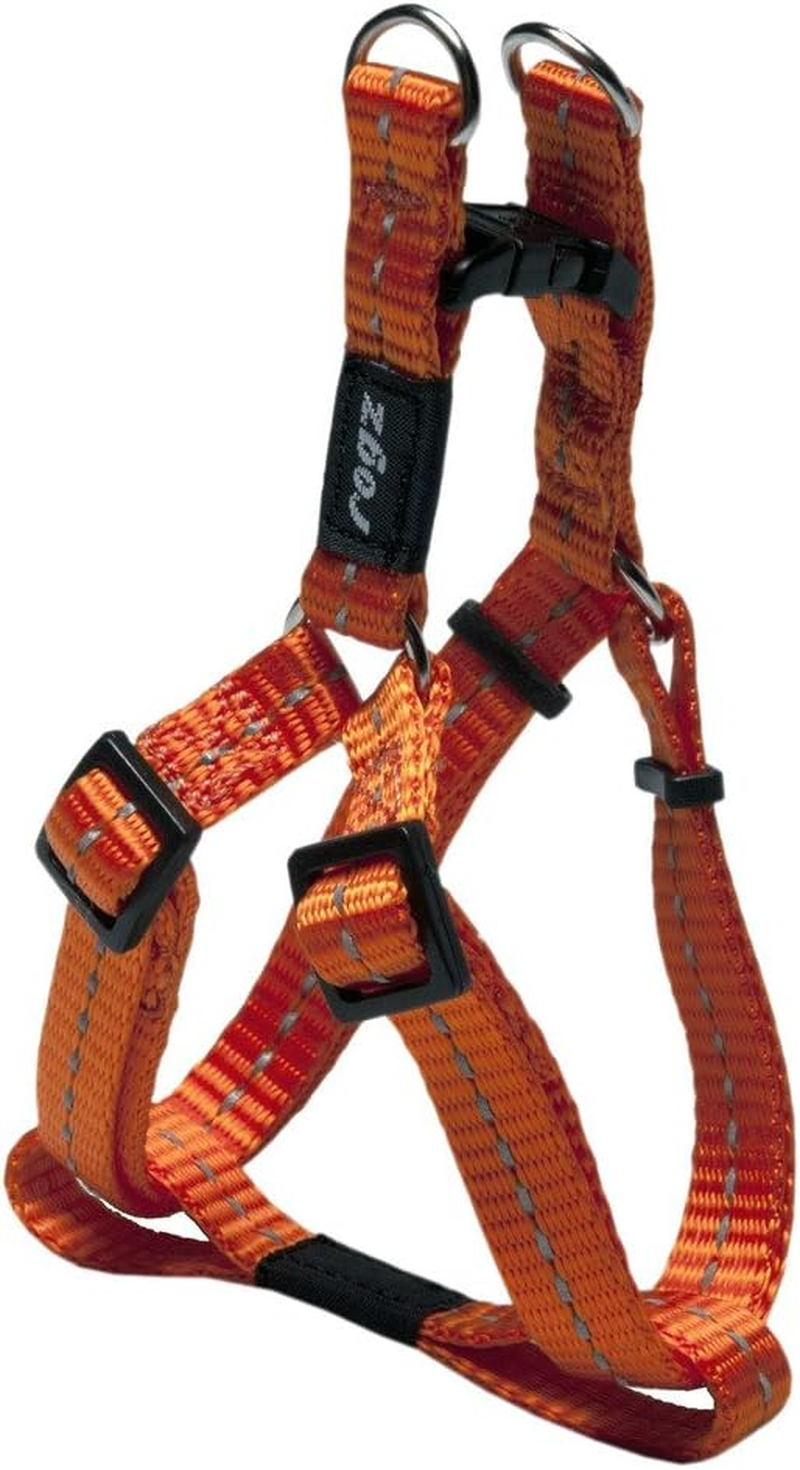 Rogz Utility Step-In Harness Nitelife, Small, Black