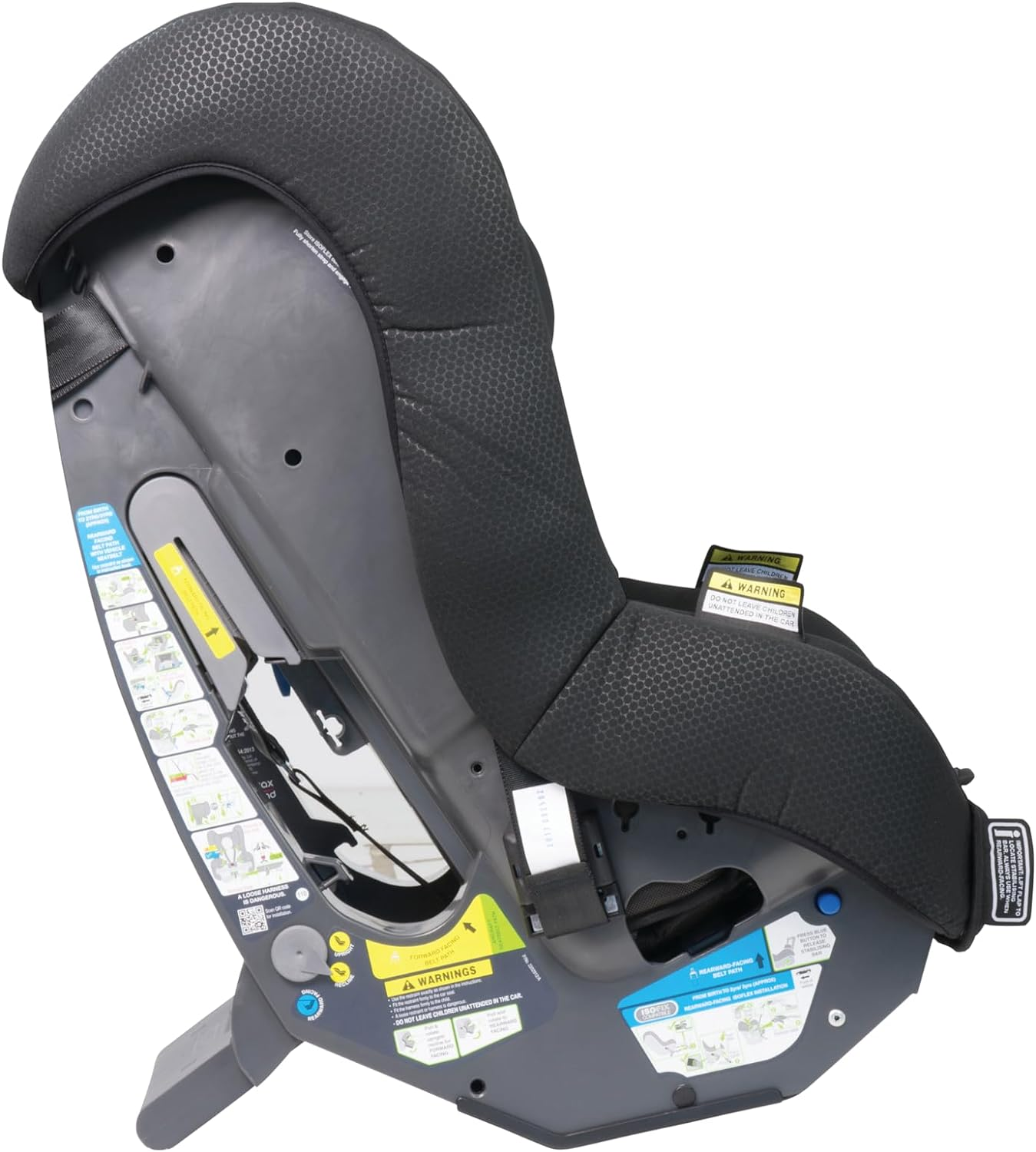 Safe-N-Sound Quickfix Convertible Car Seat, Rearward Facing (Birth &ndash; 12 Months) Forward Facing (12 Months &ndash; 4 Years), Baby Child Car Seat, Machine Washable Cover, Isofix, Black image number 2