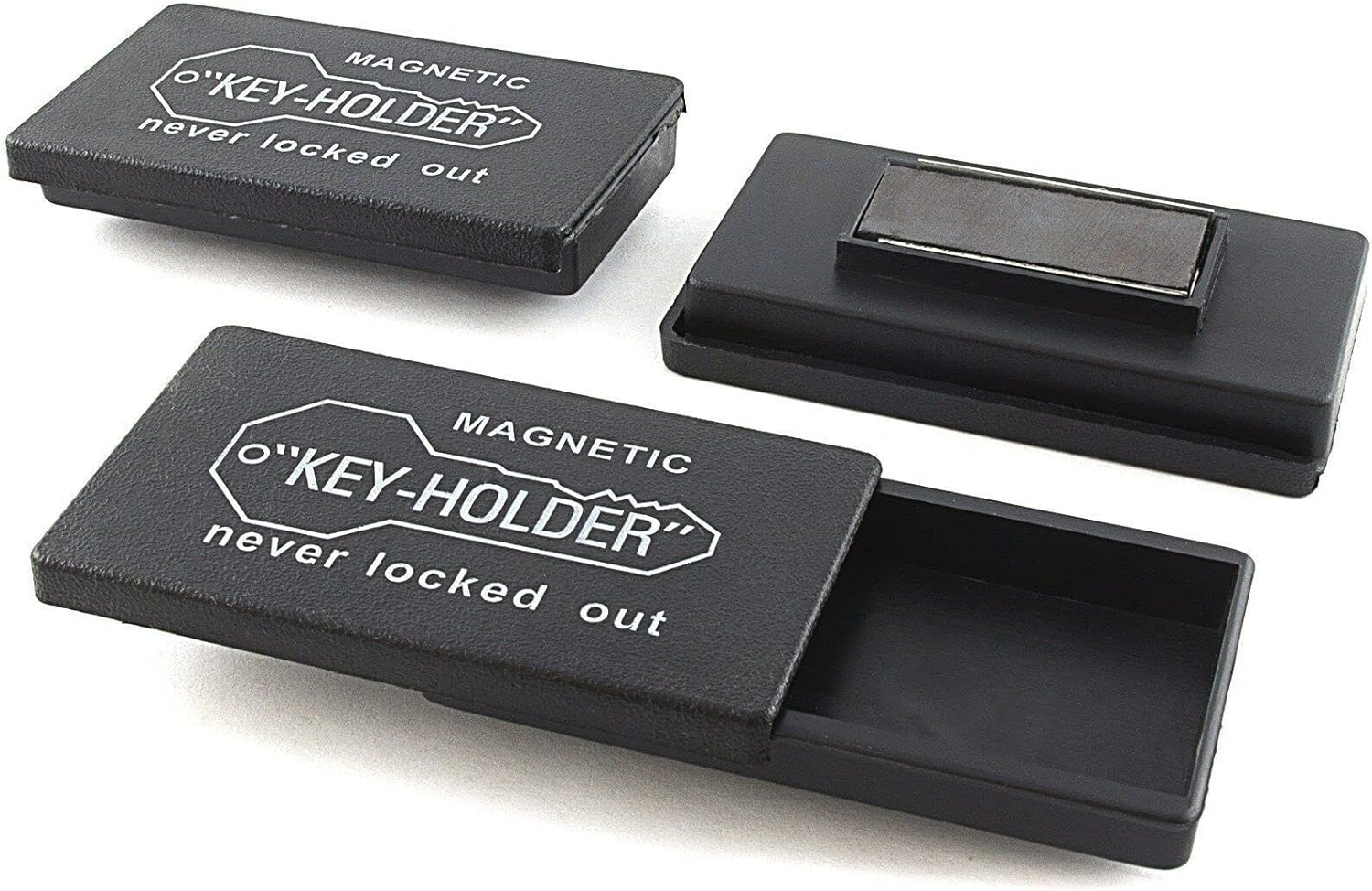 2Pcs Magnetic Key Box Hide-A-Key Storage W/Strong Magnet Home Cars Office image number 2