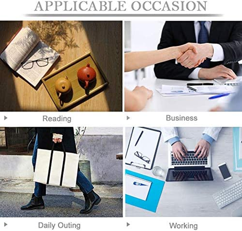 Eyeglasses Frames for Men 54 Vintage Designer Glasses Men Women Non  Rectangle Frames image number 6