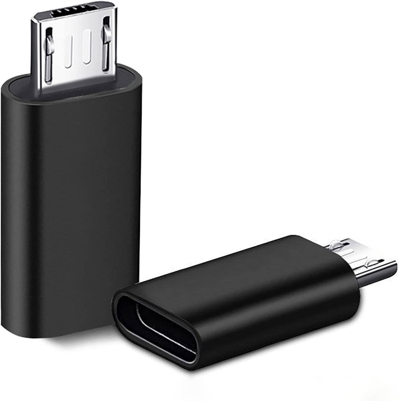 5Pack USB C Adapter, Tunghey Type C Female to Micro USB Male Convert Connector Support Charge & Data Sync Compatible with Galaxy S7/S7 Edge, Nexus 5/6 and Micro USB Devices image number 2