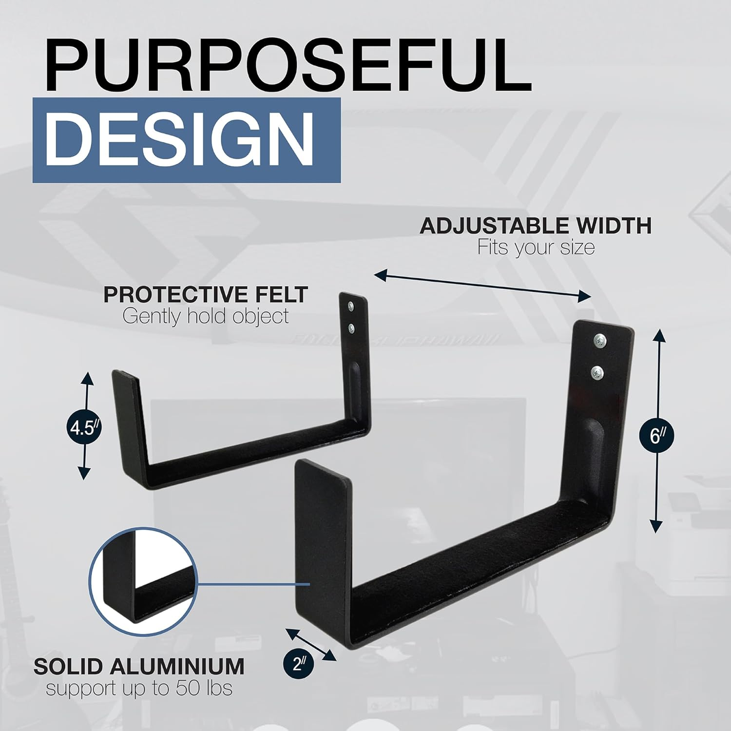 Storeyourboard Naked SUP, the Original Minimalist Paddleboard Wall Storage Rack