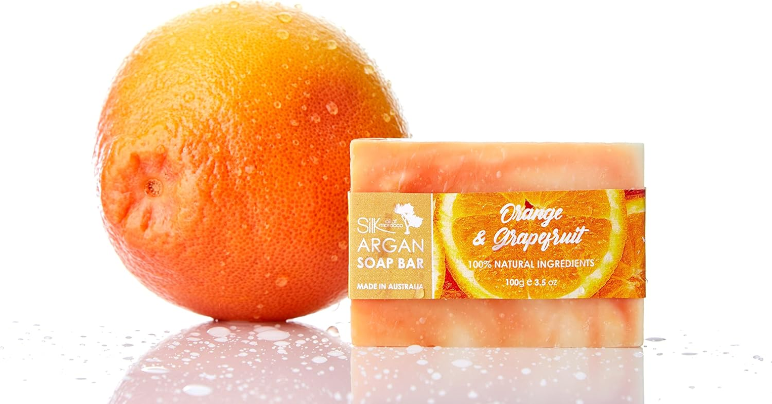 Silk Oil of Morocco Orange & Grapefruit Argan Soap Bar 100 G image number 2