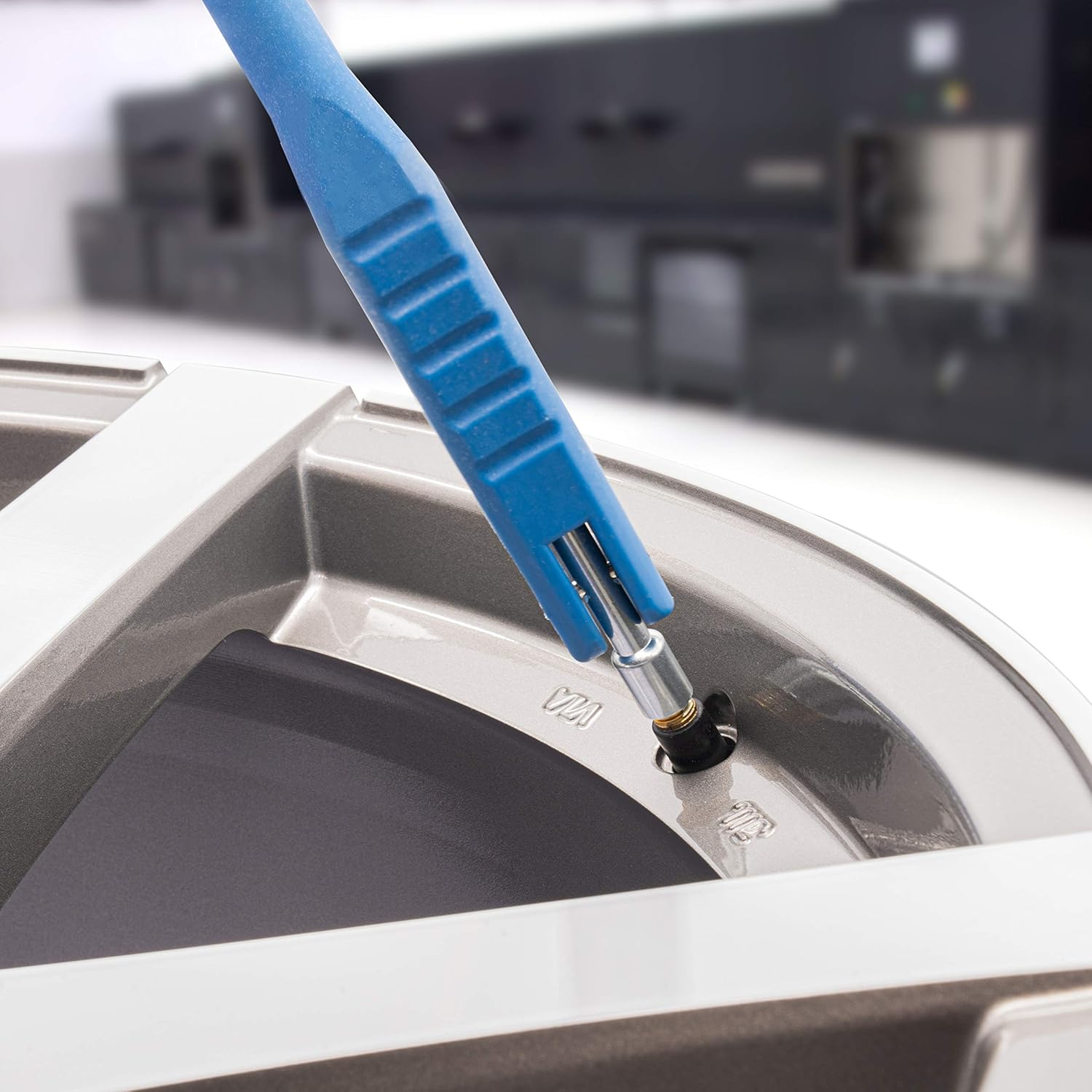 Car Valve Key Valve Lever Tyre Tool &ndash; Our Valve Turner Fits All Wheel Valves Car Tyres, Accessories for Tyre Fitting Tool, Valve Wrench Including Extractor Tool image number 1