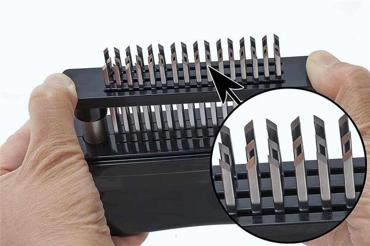 48-Blade Stainless Steel Pin Steak Meat Tenderizer Hammer Chicken Beef Mallet image number 6