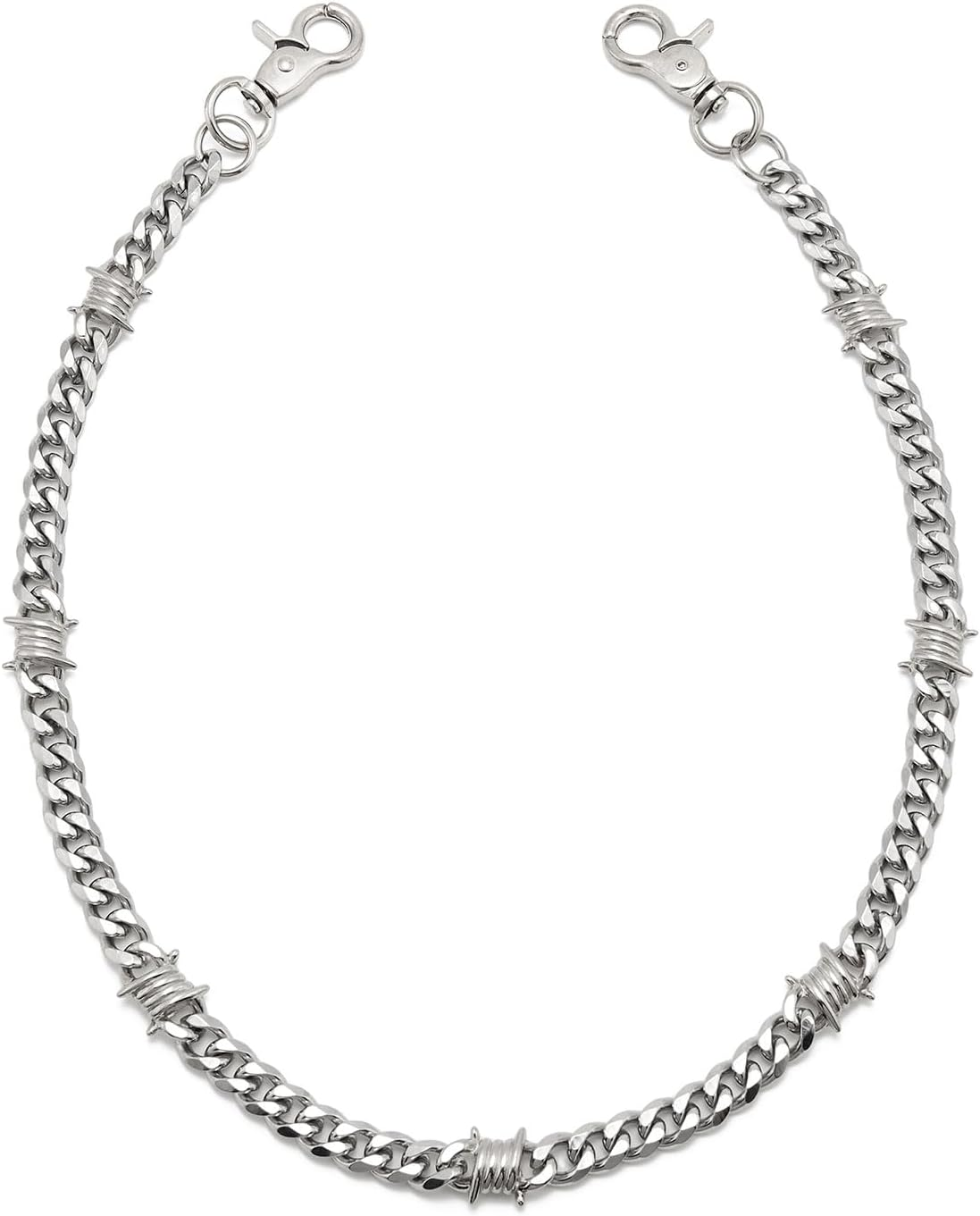 DEVPSISR Wallet Chain,Punk Trousers Pants Chains for Men Women,Pocket Chain Heavy Chain Belt Goth Accessories