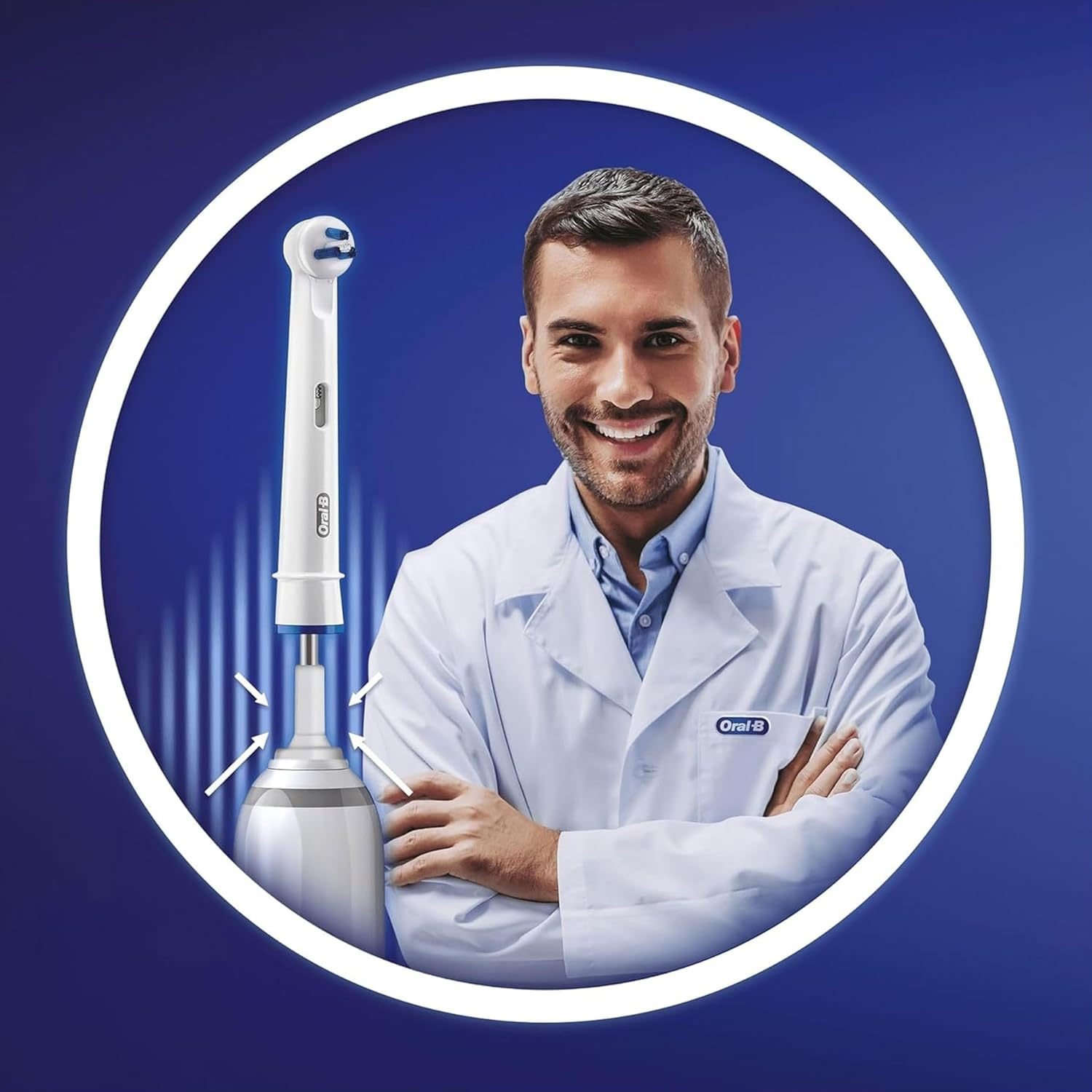 Oral-B Genuine Rechargeable Replacement Toothbrush Head, Pack of 2 image number 5