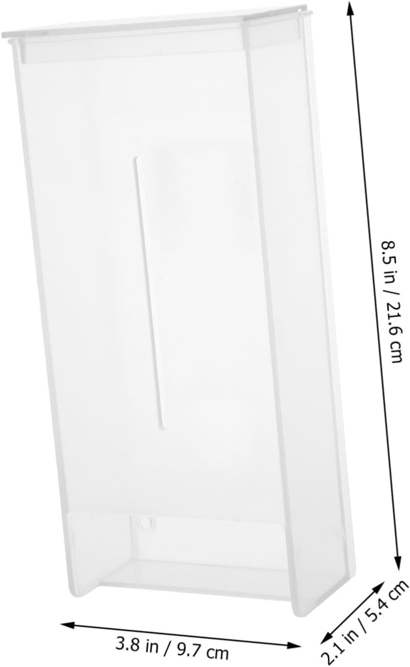 Alipis Wall-Mounted Wipe Holder Dust Cover Punch Dispenser for Bathroom Portable Wipe Storage Box Easy to Install image number 1