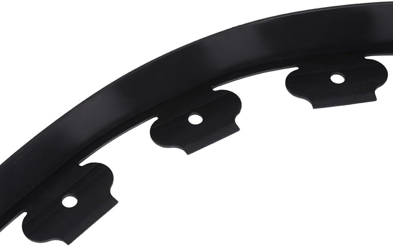 Green Fingers Garden Edging 5CM X 10M Border Support Landscape Edge Black X5 image number 1