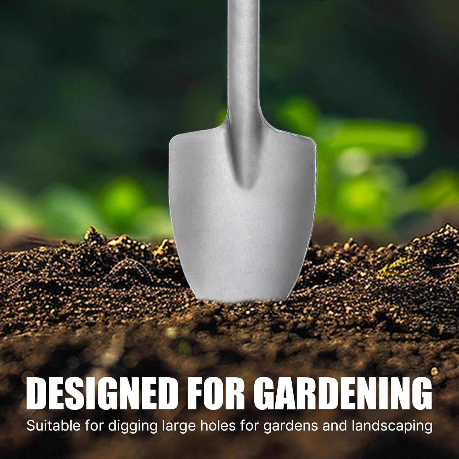 Sds-Max Shank 40Cr Steel Clay Spade, 410Mm Demolition Jack Hammer Bit, Trenching and Digging Shovel Bit for Clay, Gravel, Frozen Soil, Concrete image number 4