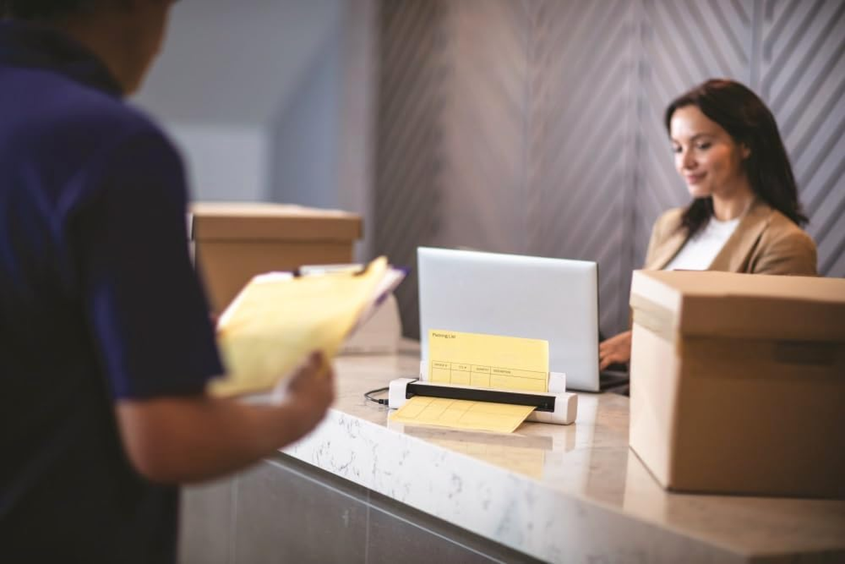 Brother DS-740D Document Scanner, USB 3.0, Dsmobile, Portable, 2 Sided Scanning, 15PPM, A4 Scanner, Includes Micro USB Cable image number 5