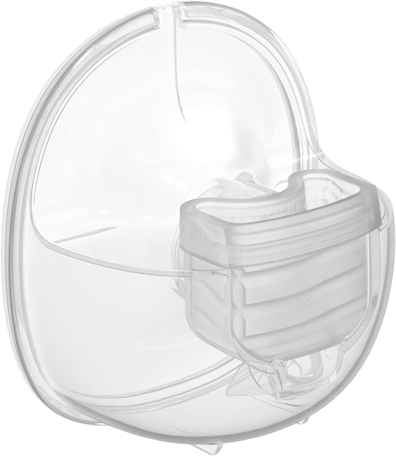 QIUXQIU Wearable Breast Pump Replacement Parts,Include Duckbill Valve, Silicone Diaphragm, 24Mm Flange, Milk Collector Cup,Compatible S21/S18 Breast Pump Accessories Breastfeeding Essentials for (1PCS 24MM KIT) image number 6