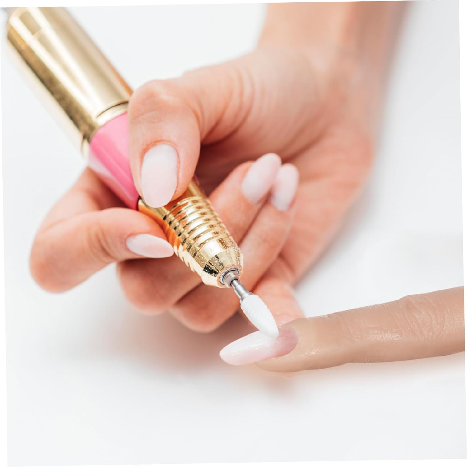 Outanaya Silicone Practice Fake Nail Finger Color Flexible Bendable for Nail Art Training Display Home Salon image number 1