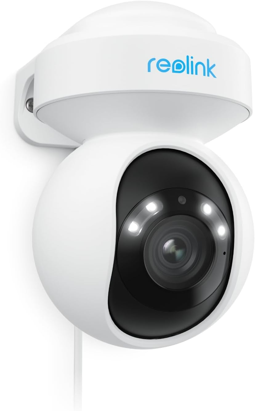 REOLINK 4K Outdoor Security Camera, PTZ Cam for Home Surveillance, Wi-Fi 6 New Technology, Motion Tracking Person/Vehicle/Pet Detection, 3X Optical Zoom Spotlight, Local Storage, E1 Out Door Pro image number 2
