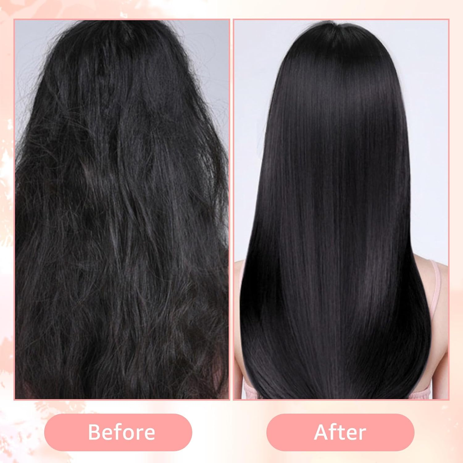 Fxvhojq Mini Hair Curler 10W Small Hair Curling Iron 2 in 1 Mini Curler and Hair Straightener 30S Fast Heat-Up for Straight Curly Hair Portable Hair Curler Wand Hair Straightener for Travel (White) image number 4