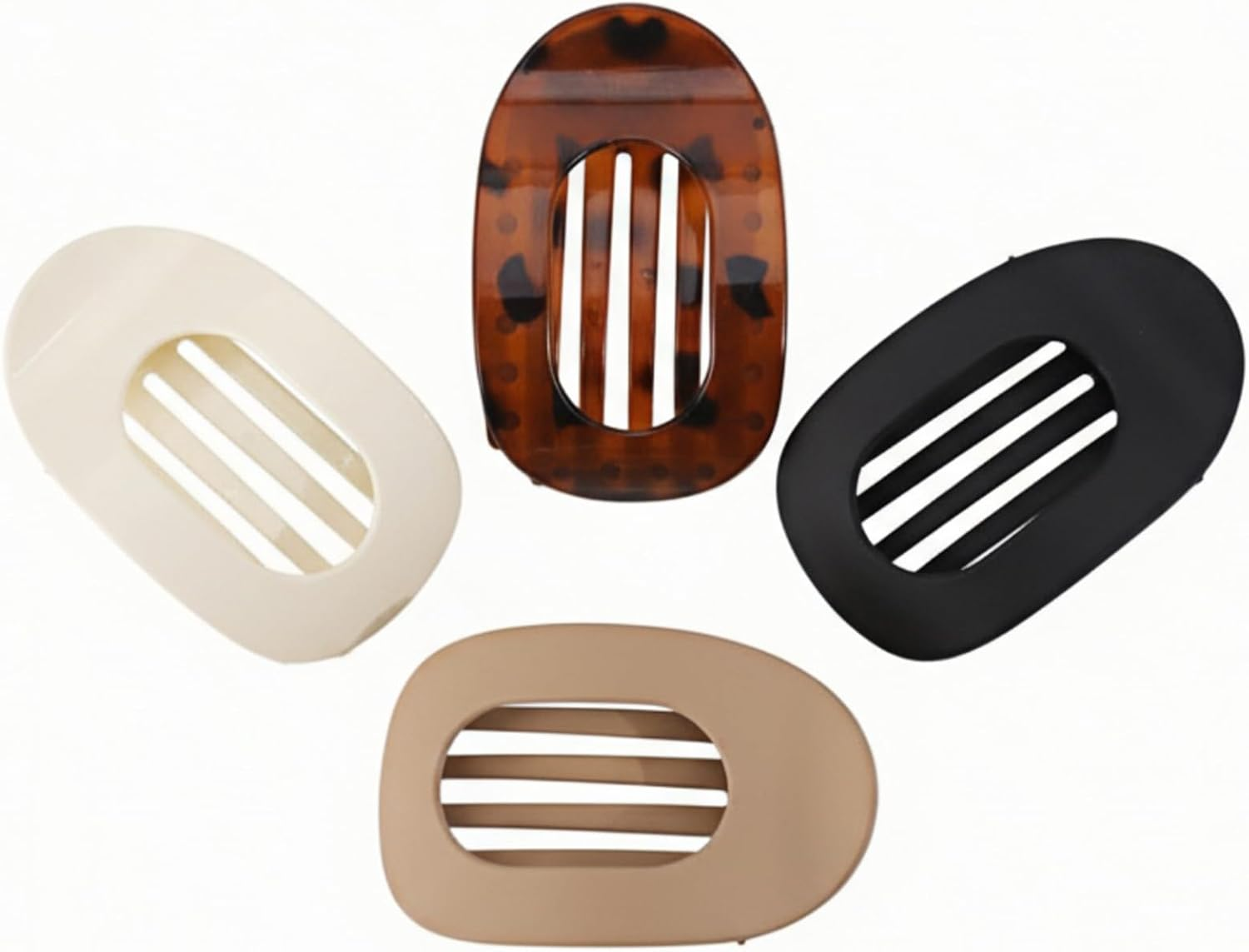 Duoleimi Flat Hair Clips Women'S &ndash; Pack of 8 Flat Hair Clips Large, Duckbill Hair Clip &ndash; Lightweight & Non-Slip for Thick/Thin Hair, Elegant French Hair Clips for Everyday & Sports image number 1