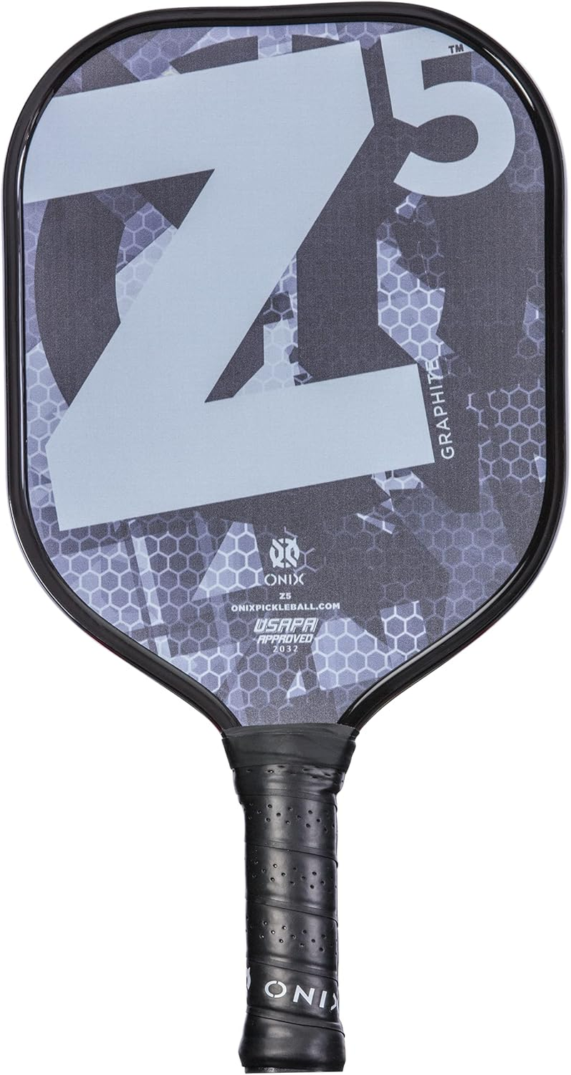 Onix Graphite Z5 Graphite Carbon Fiber Pickleball Paddles with Cushion Comfort Pickleball Paddle Grip - USA Pickleball Approved image number 2