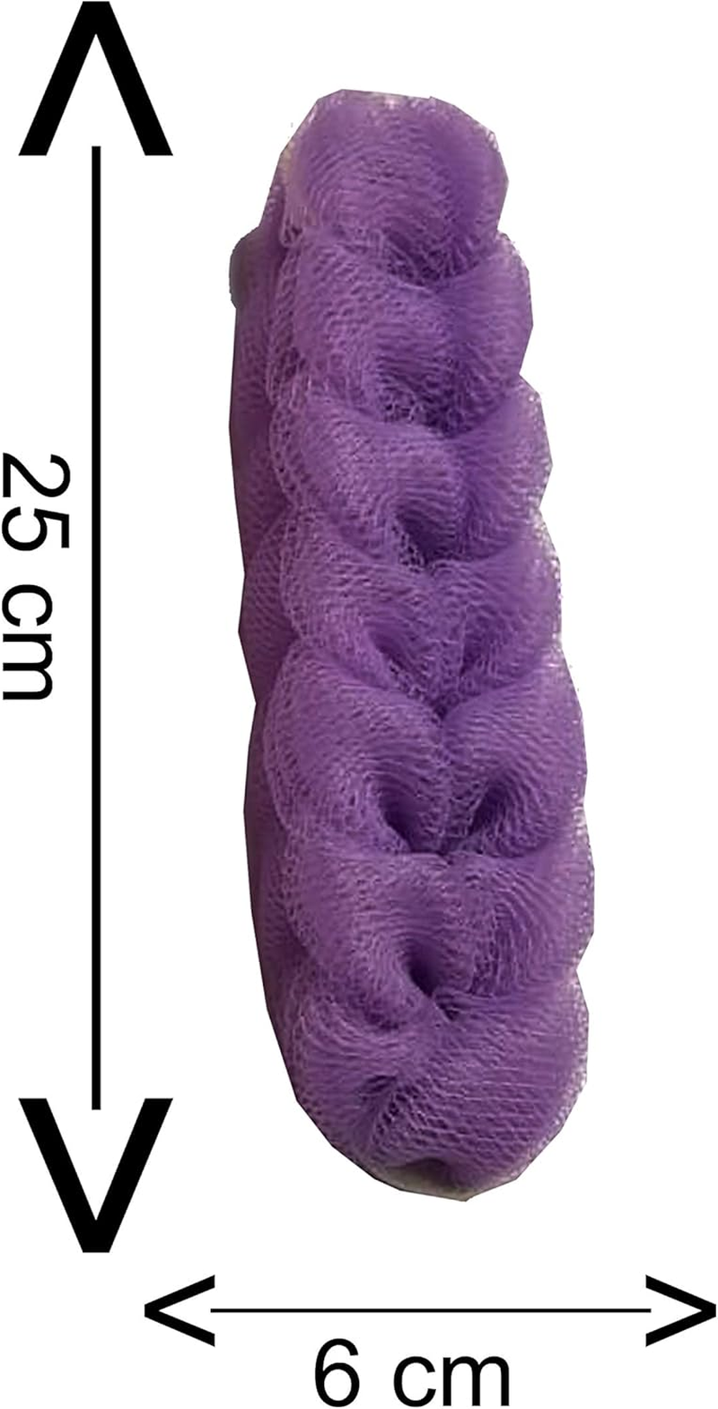 TVASTEE Back Scrubber Bath Sponge Long Loofah for Men and Women (Colour Multi) -Set of 3 image number 6
