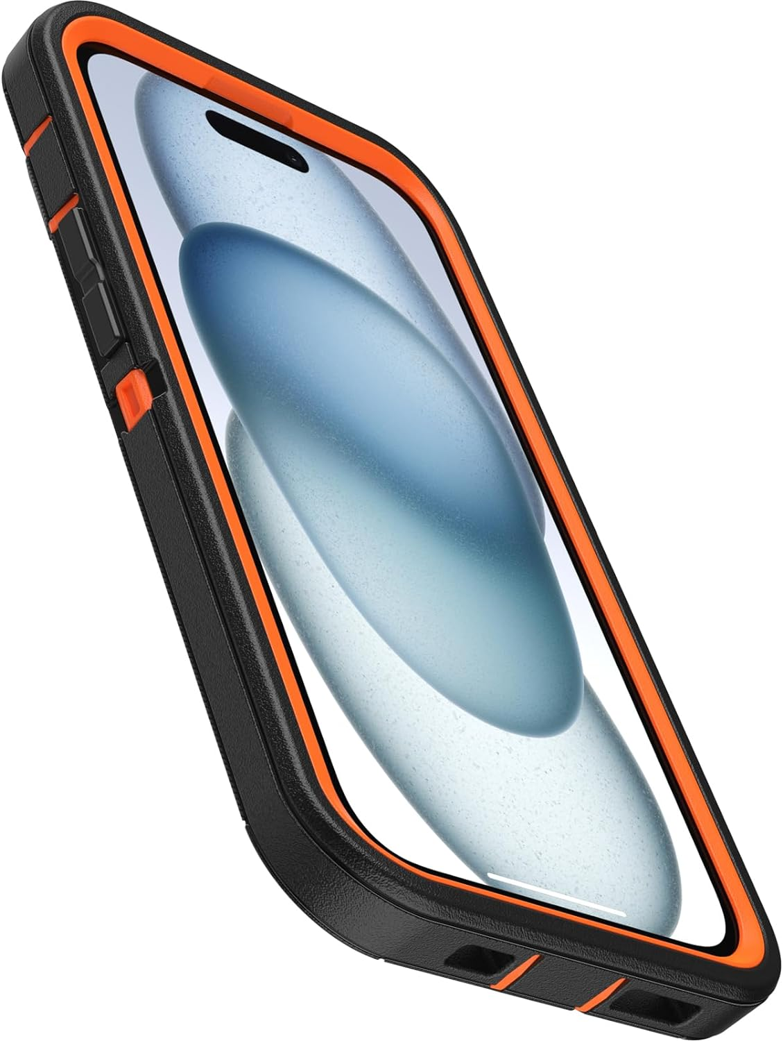 Otterbox Iphone 15, Iphone 14, and Iphone 13 Defender Series Case - Realtree Edge (Blaze Orange/Black/Rt Edge), Rugged & Durable, with Port Protection, Includes Holster Clip Kickstand