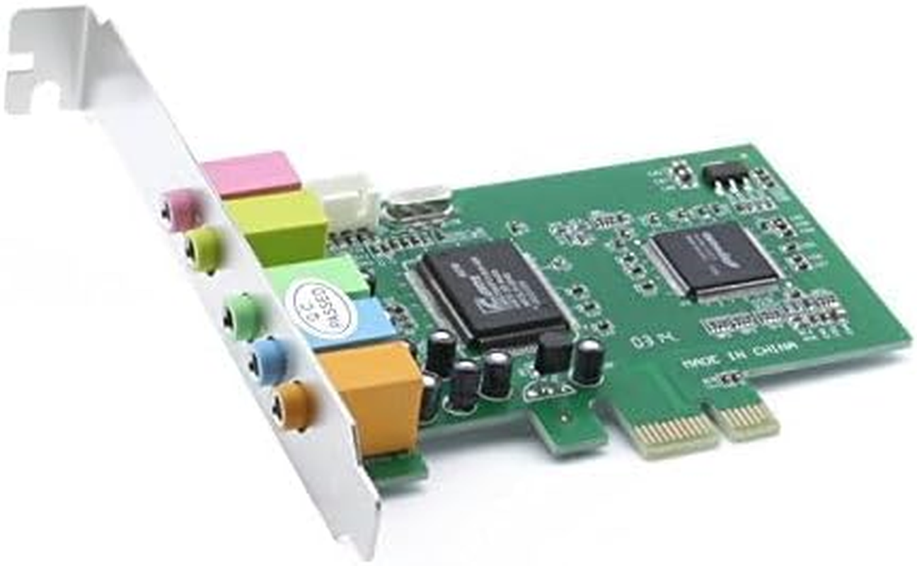 Axgear PCI Express PCI-E 5.1 Ch 6 Channel PCIE Audio Digital Sound Card Adapter New image number 6