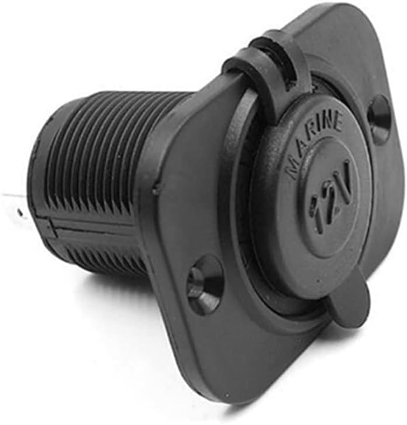 12V Car Socket USB Charger Socket Outlet for Car Installation Cigarette Lighter Waterproof image number 4