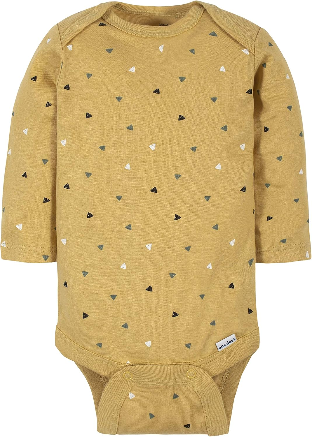 Gerber Baby Boys' 6-Pack Long-Sleeve Onesies Bodysuit image number 1