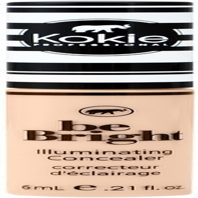 Kokie Cosmetics Be Bright - Concealor and Color Correctors, Deep Tan, 0.21 Fluid Ounce