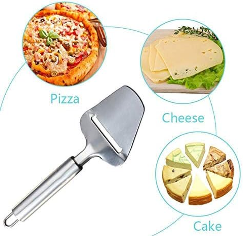 1Pcs Stainless Steel Cheese Slicer, Cheese Cutter Cheese Planer Blade Cutter Plane Slicer Kitchen Tool, Ergonomic Handle Design, Perfect for Semi Hard Cheese Soft Cheese image number 6