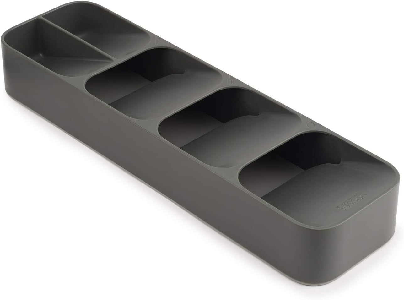 Joseph Joseph Duo Compact Cutlery Organiser, Grey