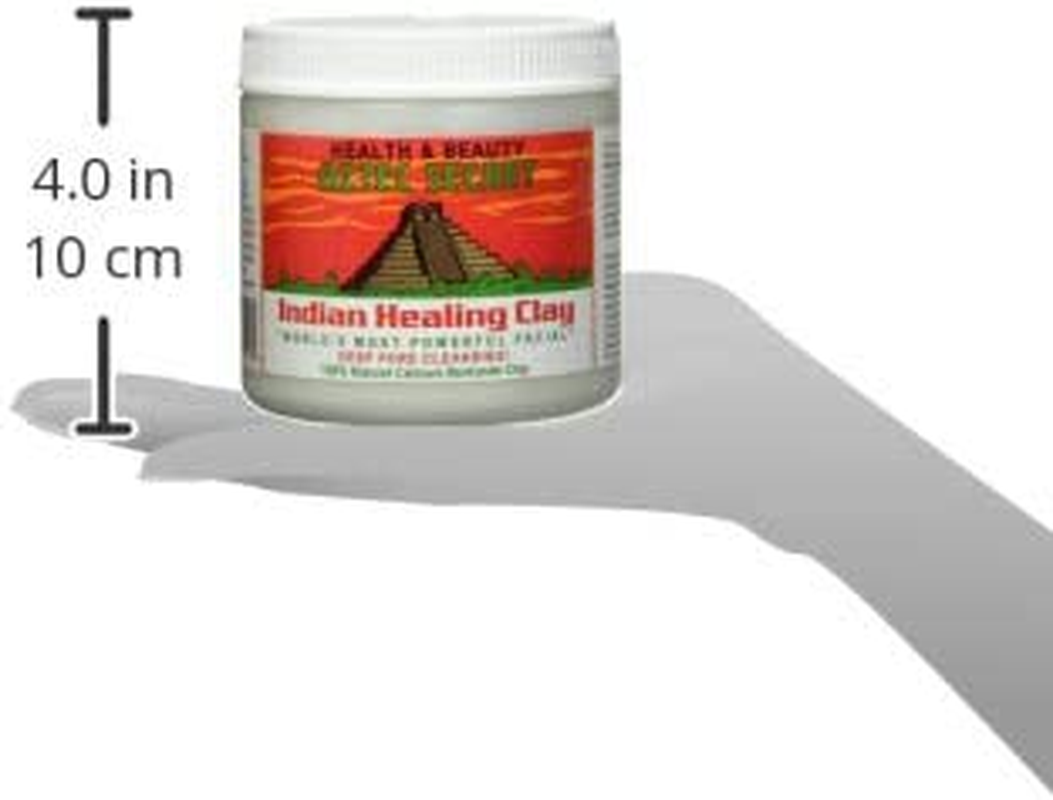 Aztec Secret - Indian Healing Clay - Deep Pore Cleansing Facial & Healing Body Mask - the Original 100% Natural Calcium Bentonite Clay - 454G