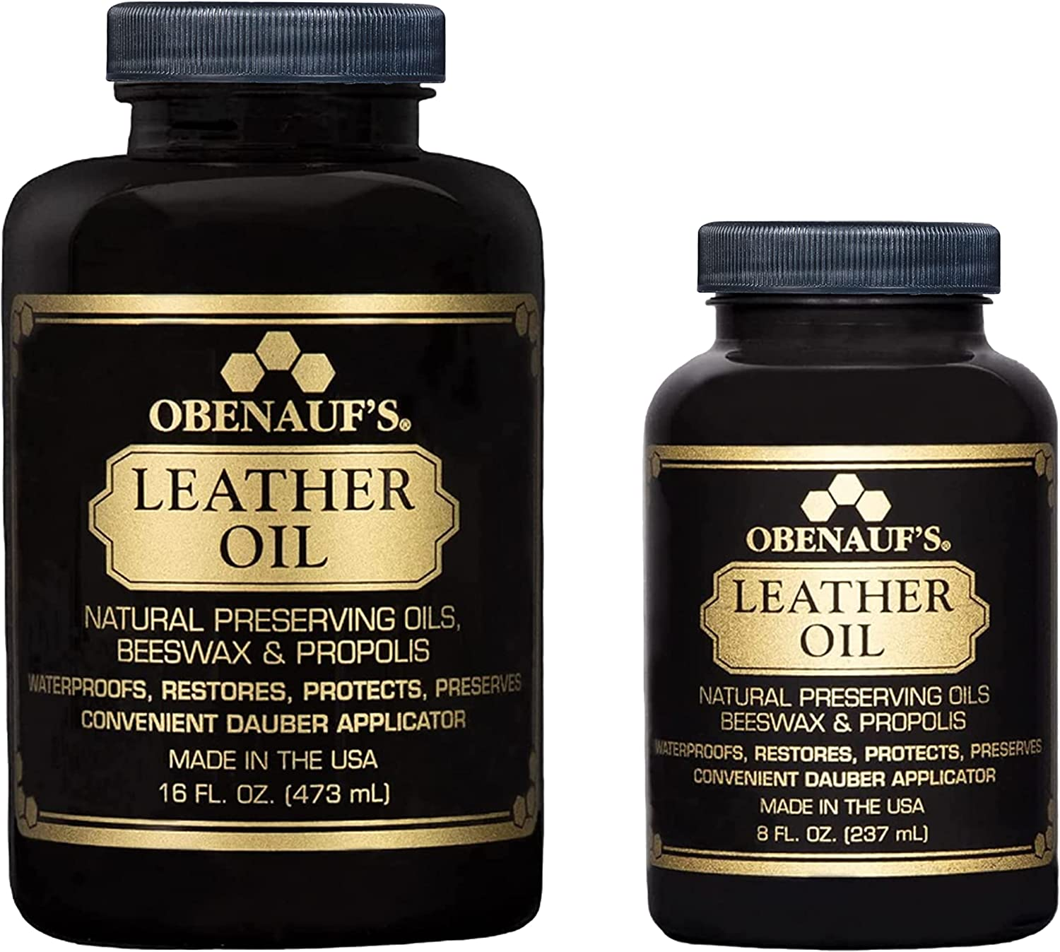 Obenauf'S Leather Oil 16Oz. - Restores Dry Leather - Made in the US