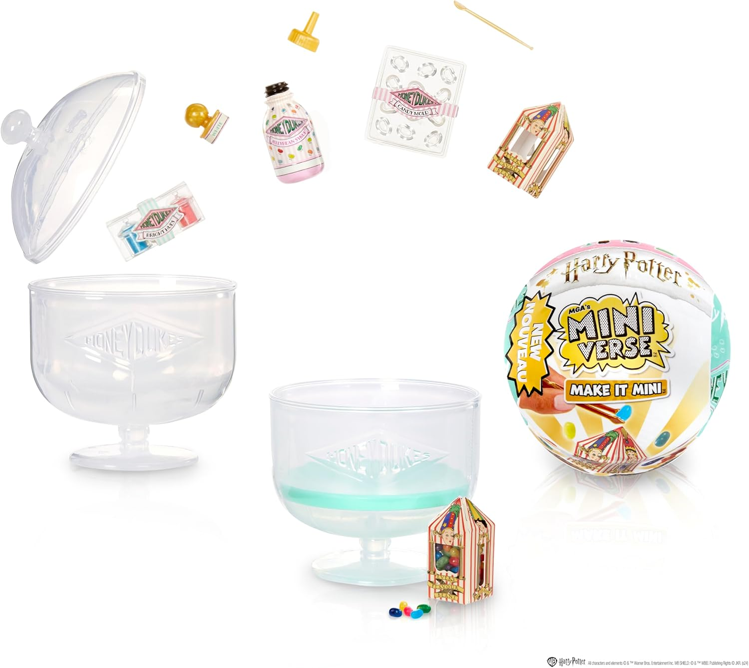 Mga&rsquo;S Miniverse Make It Mini Honeydukes - Harry Potter Mini Collectibles, DIY, Resin Play, Replica Food, for Collectors & Kids 8+, NOT Edible image number 5