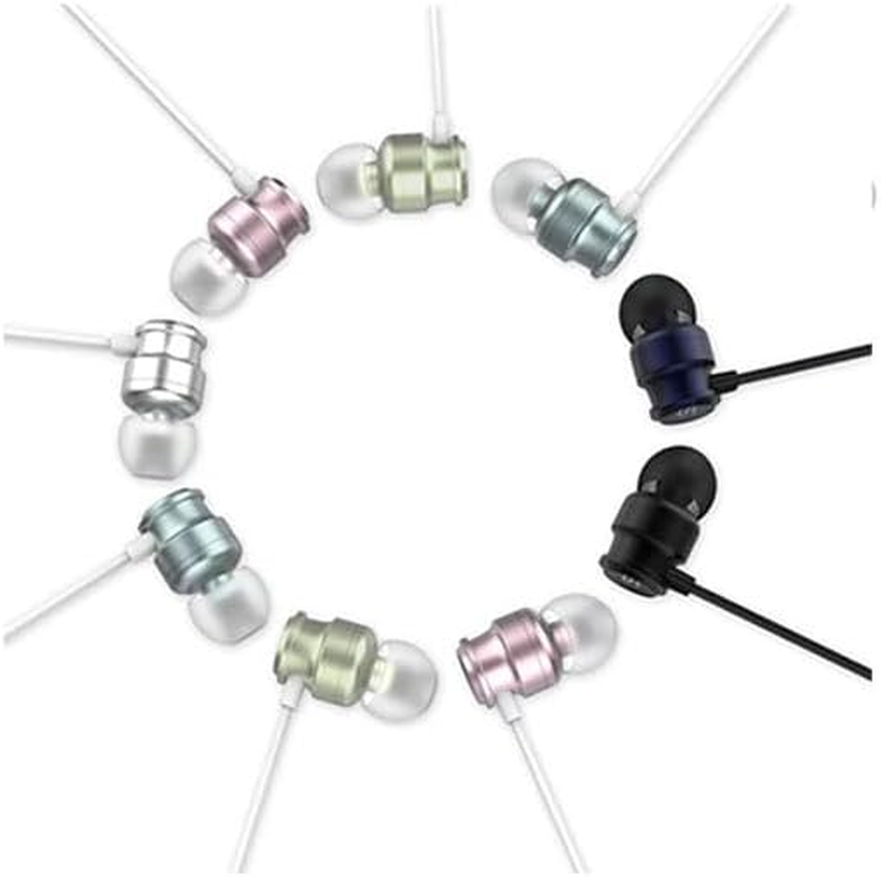 Soul SC300 Wired Earphones, Type C, Mute Button, Volume Control, Type-C (Navy) - Light Green image number 6