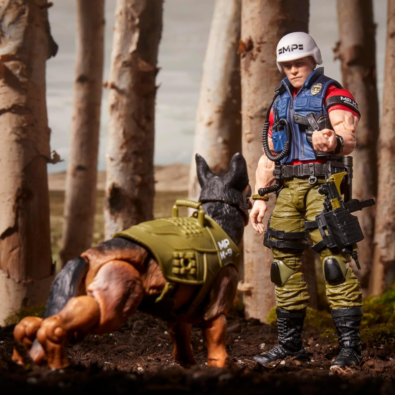 G.I. Joe Classified Series #157, Christopher Law Lavigne & Order, Collectible 6 Inch Action Figure & German Shepherd Dog Figure with 14 Accessories image number 1