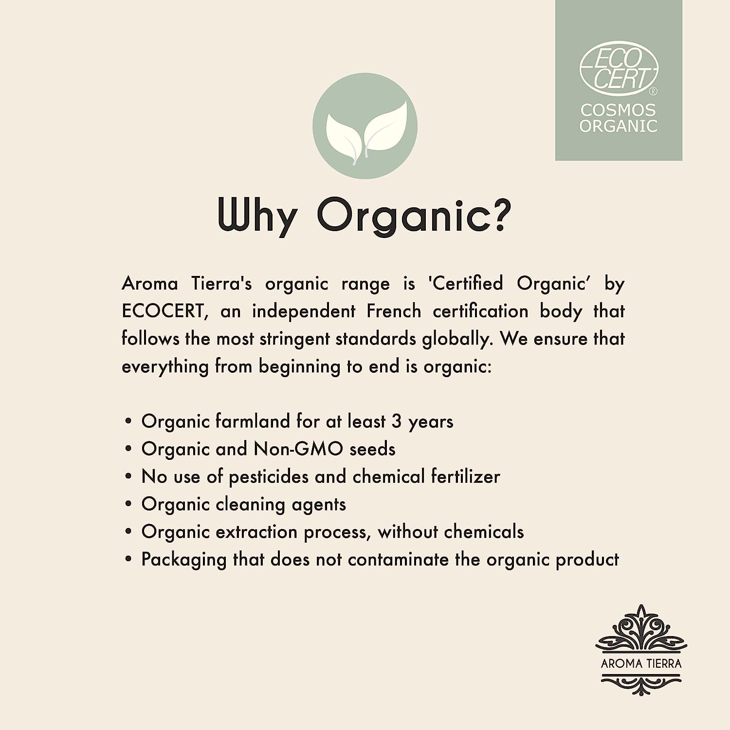 Aroma Tierra Organic Neroli Hydrosol Mist Spray (Neroli Water, Orange Blossom) - for Face, Skin, Facial Toner, Stress, Anxiety & Sleep - 100% Pure, No Alcohol - 30Ml image number 4