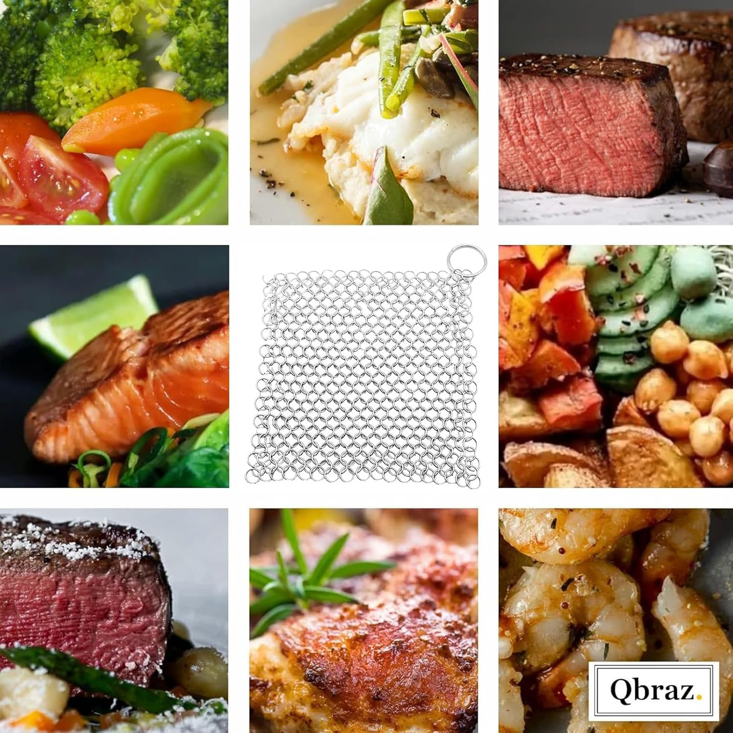 Sous Vide Chain Weight &ndash; Stainless Steel Cooking Weight, Mesh Food Net | 304 Food Grade Reusable Accessory for Full Submersion, Keeps Bags Steady in Water Bath, Ideal for Healthy Slow Cooked Meals image number 6