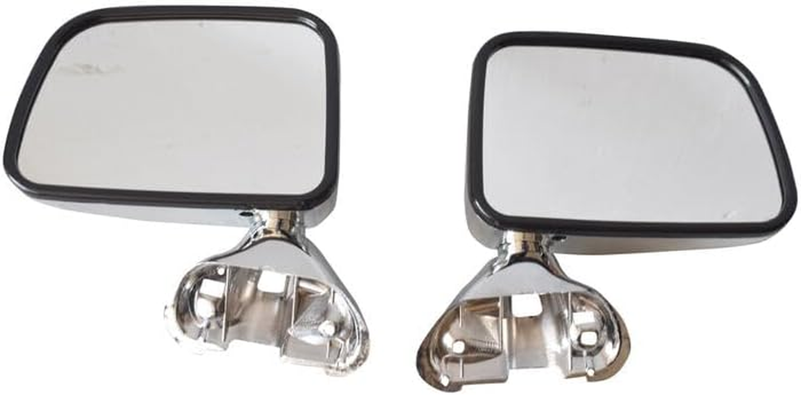 Fit for Toyota Hilux 1988-2005 Manual Door Mirror Chrome Pair LH RH image number 2