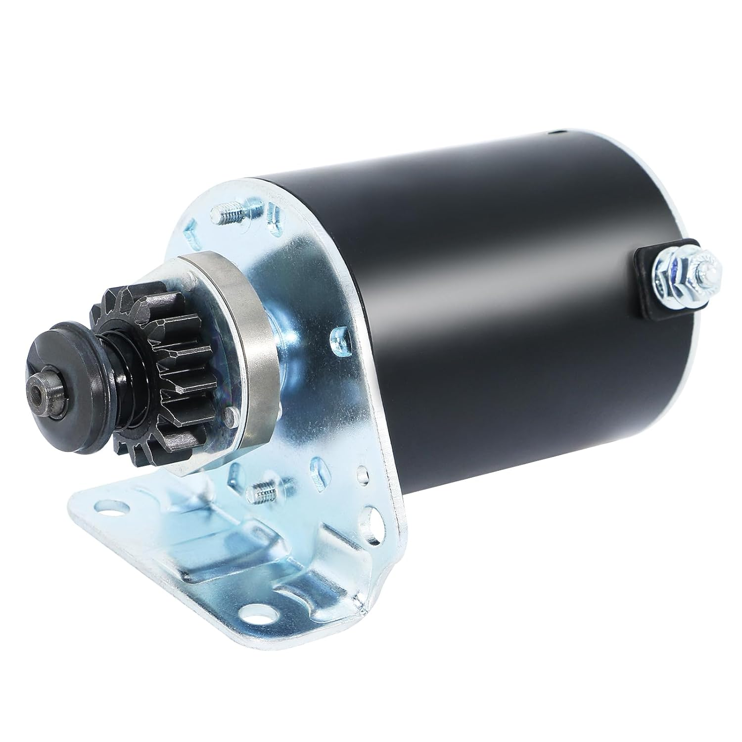 Steel Gear 5742N New Starter Fit for Briggs and Stratton 7 HP-18 HP 1972-2002 16 Teeth 497595 391423 390838 392749 394805 491766 497594 693054 SBS0001 41022003 41022003R 41022052 5742 image number 5