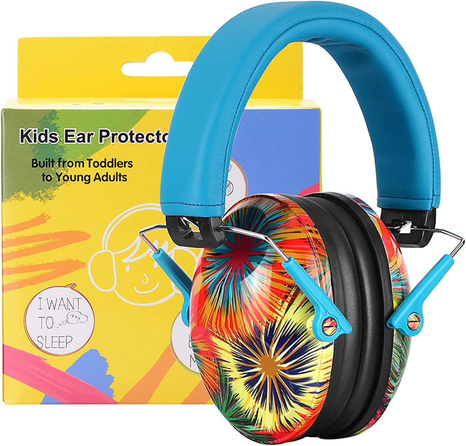PROHEAR 032 Kids Ear Protection - Noise Cancelling Headphones Ear Muffs for Autism, Toddlers, Children - Orange