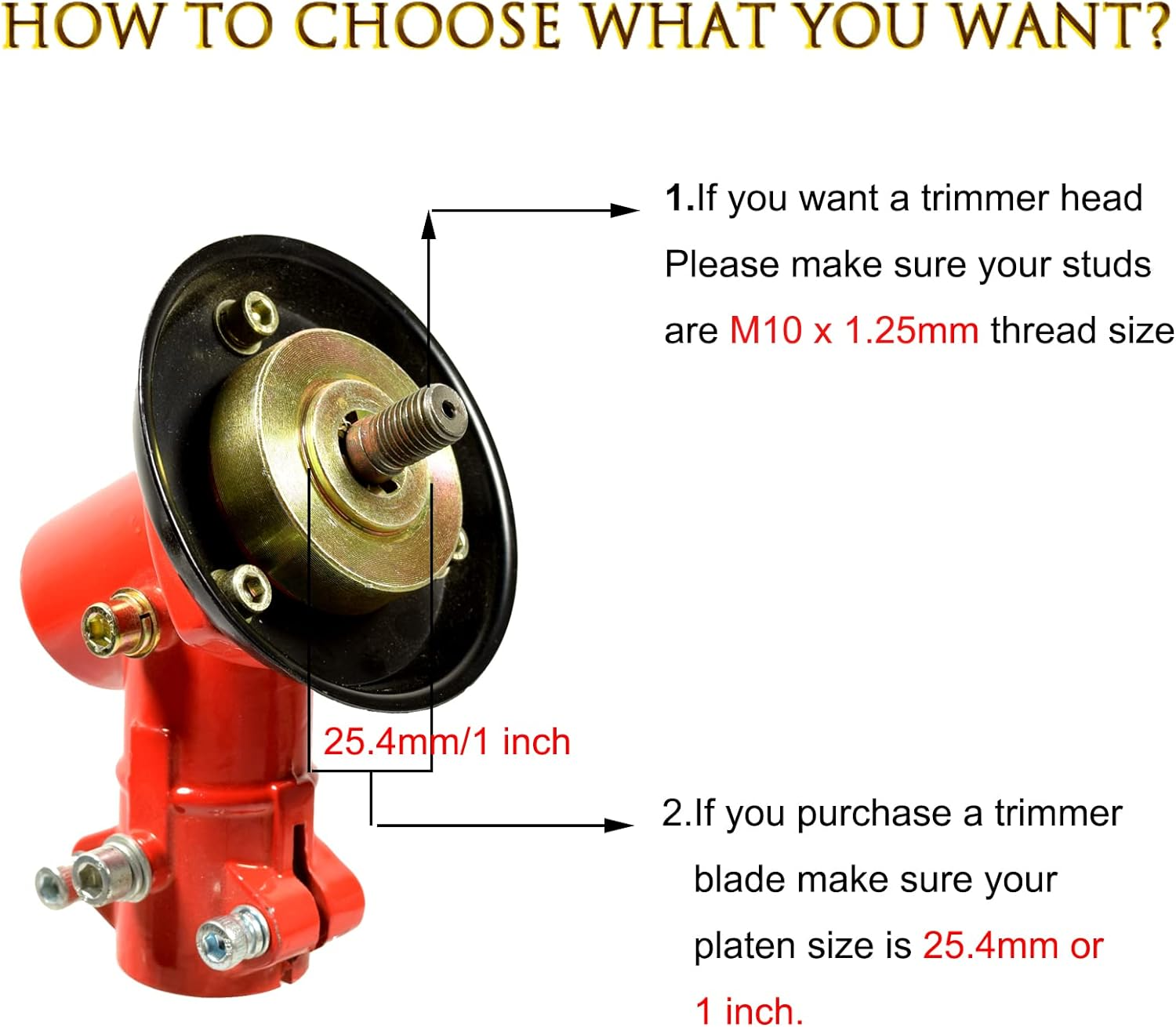 FUMHEUF Trimmer Head Weed Eater Bump Feed Twister Whipper Snipper Replacement Attachment Red for Stihl Autocut 25-2 FS44 FS55 FS100 FS110 FS130 image number 6