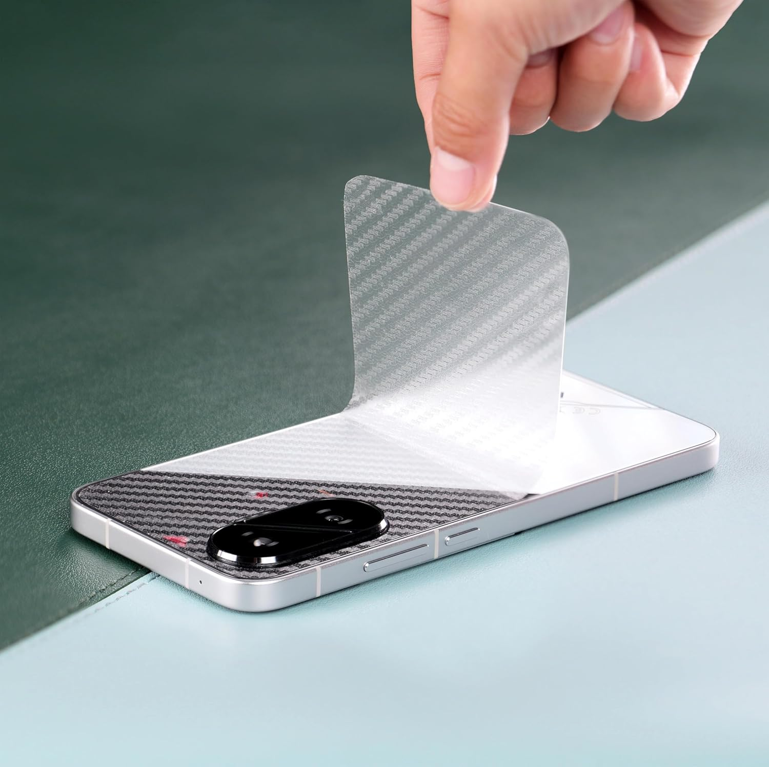 Ibywind for Xiaomi Poco F7 5G Screen Protector,2 Pcs Tempered Glass,With 1Pc Camera Lens Protection,1Pc Back Film,Anti-Scratch,Bubble Free image number 4