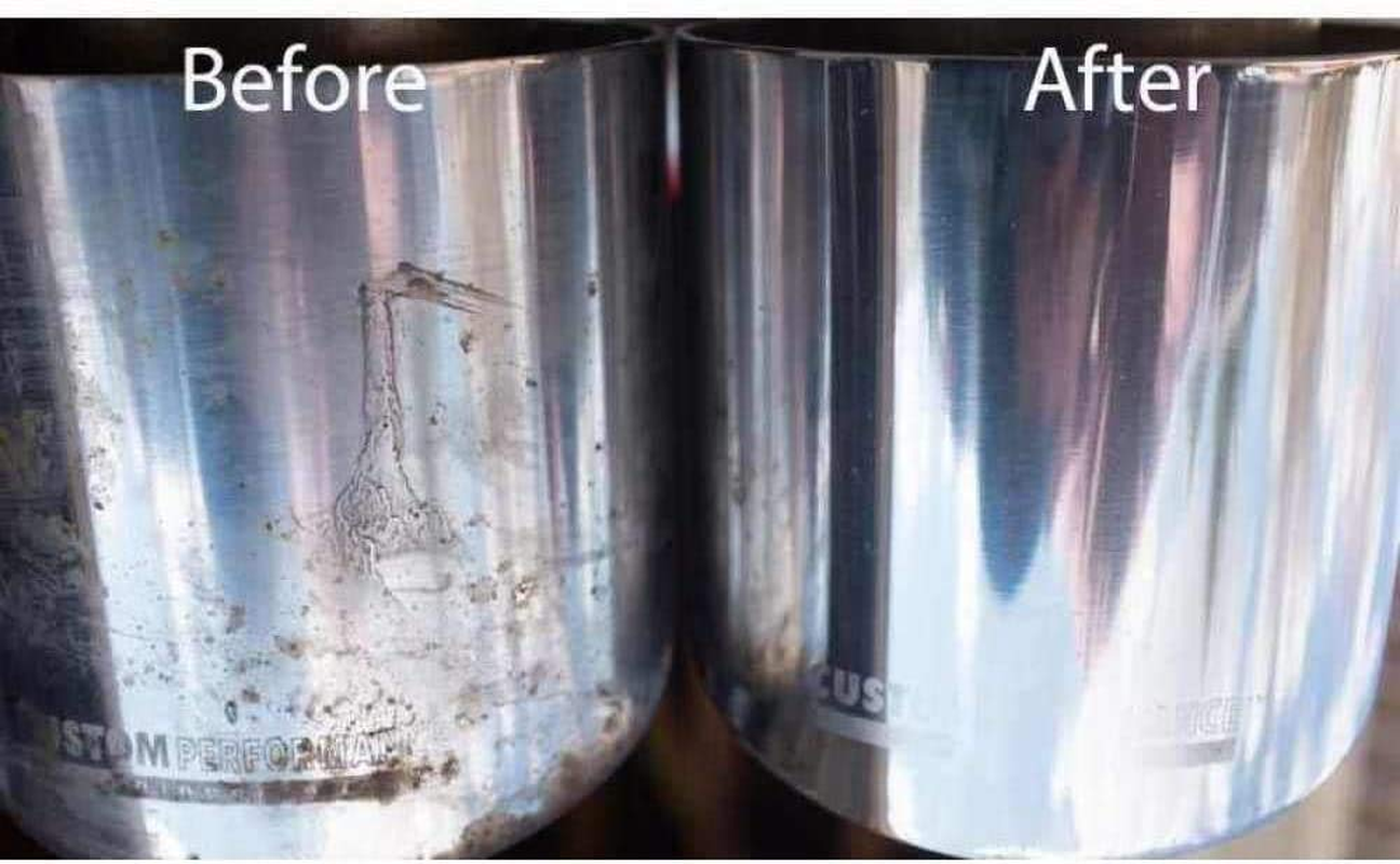 Glass Polish (50Ml) Metal & Stainless Steel Hand Polishing Kit for Easy Clean, Polish, Shine and Protect - GP32001 image number 3