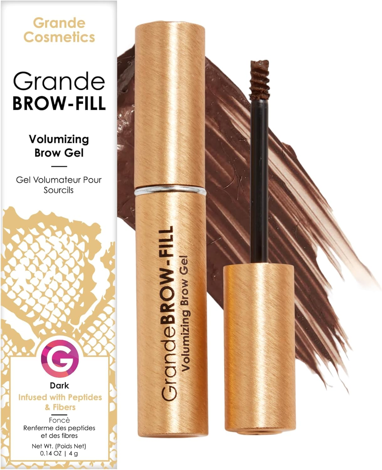 Grande Cosmetics Grandebrow-Fill Volumizing Brow Gel