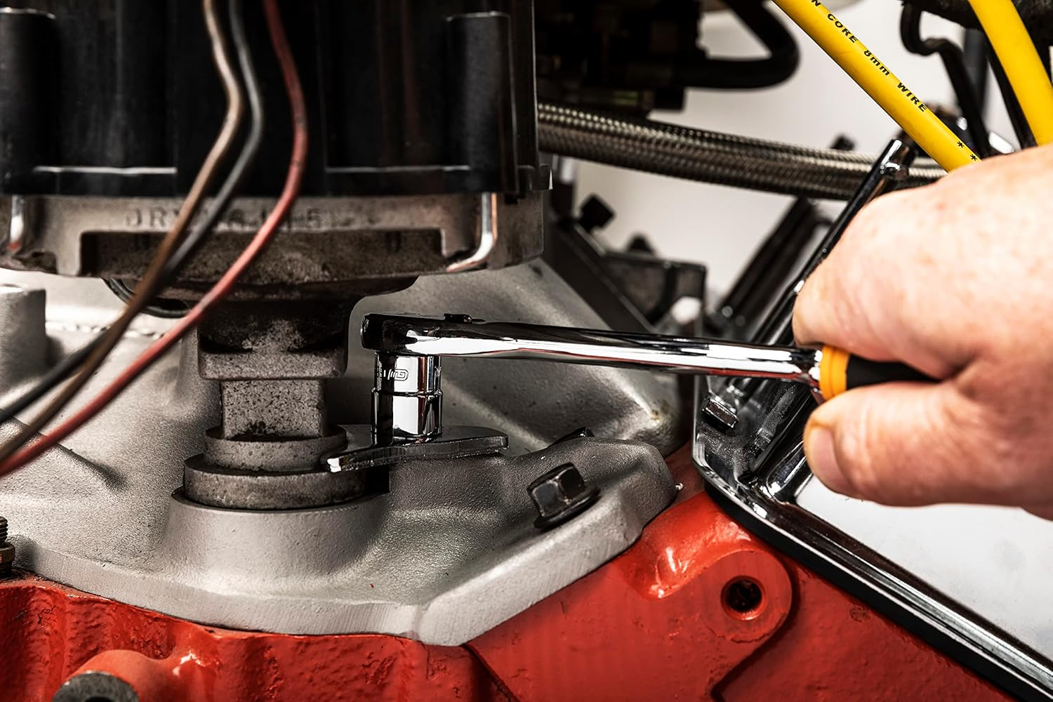 GEARWRENCH 10 Piece 1/4" Drive 6 Point SAE Stubby Socket Set - 81395 image number 1