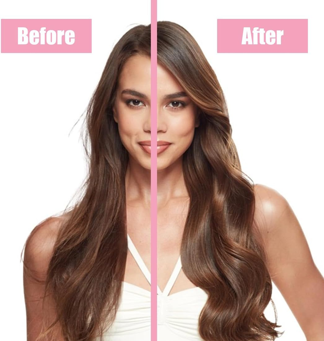 Heatless Curlers Headband, Octopus Hair Curler, Curls without Heat, Heatless Curls Band Overnight Curlers for Women Girls, Pink image number 1