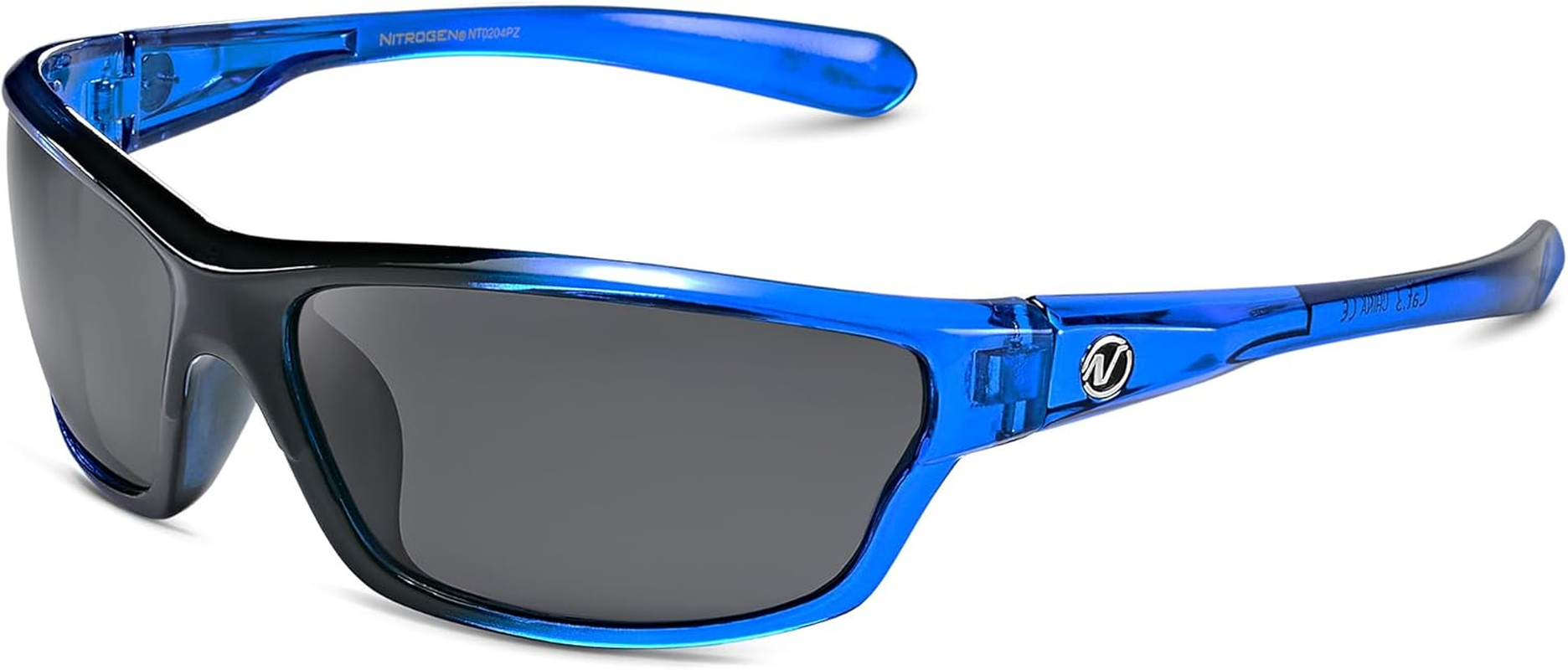 Nitrogen Polarized Wrap around Sport Sunglasses for Men Women UV400